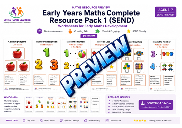 Early Years Maths Complete Resource Pack - Image 2